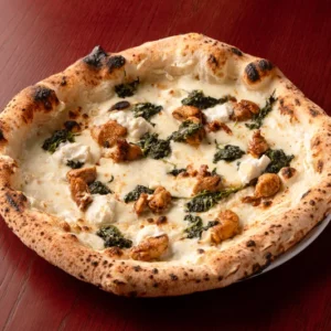 Különleges pizza de pizzaiolo spenóttal, csepelen