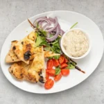 Focaccia con crema di melanzane