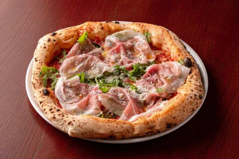 Prosciutto di Parma D.O.P. 1 Prosciutto di Parma D.O.P. nápolyi pizza, 21. kerület