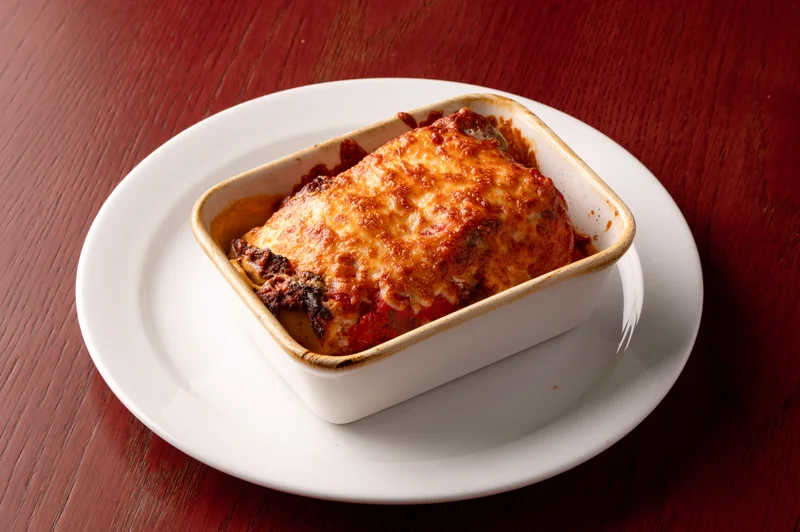 Lasagne al forno 1 Kemencében sült lasagne al forno, olasz étterem Csepel